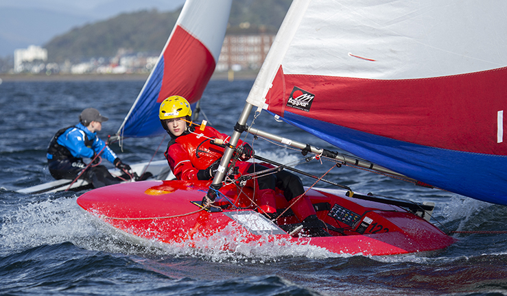 Images from the Giant Academy weekend at Largs Sailing Club of Race Training, ashore and afloat.