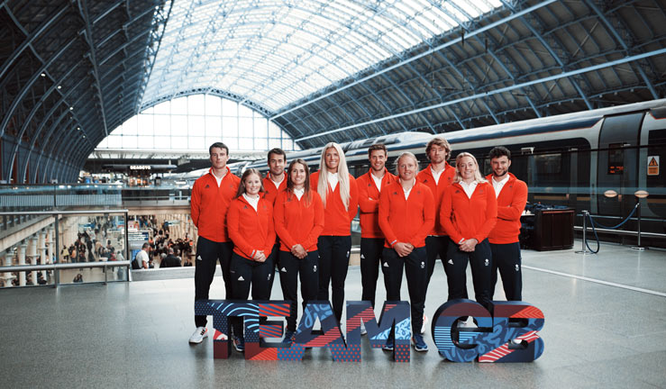 Team GB launch Paris 2024 London St Pancras