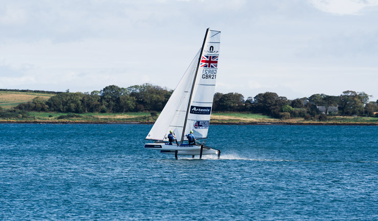 John Gimson and Anna Burnet break world record crossing Irish Sea to raise awareness of marine pollution