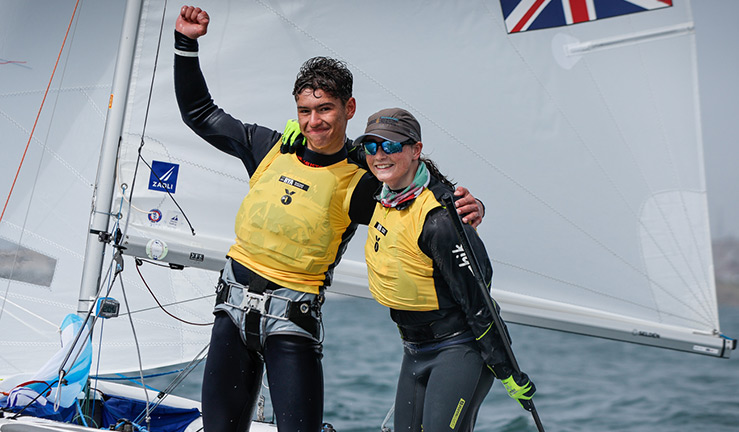 2024 RYA Youth National Championships, WPNSA. Credit Paul Wyeth/RYA
