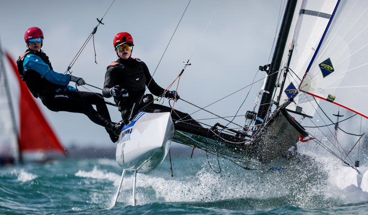 Eloise Smith and Ollie Laker,Nacra,GBR 161