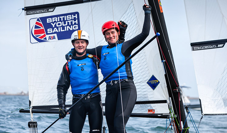 2024 RYA Youth National Championships, WPNSA. Credit Paul Wyeth/RYA