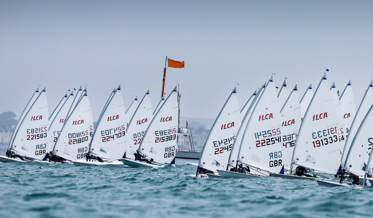 Action images from the UK Youth Sailing Championships 2024