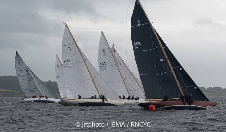 Yacht racing images Scotland