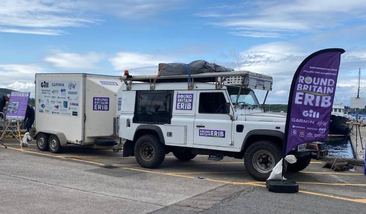 eRIB round Britain Challenge stops in Oban