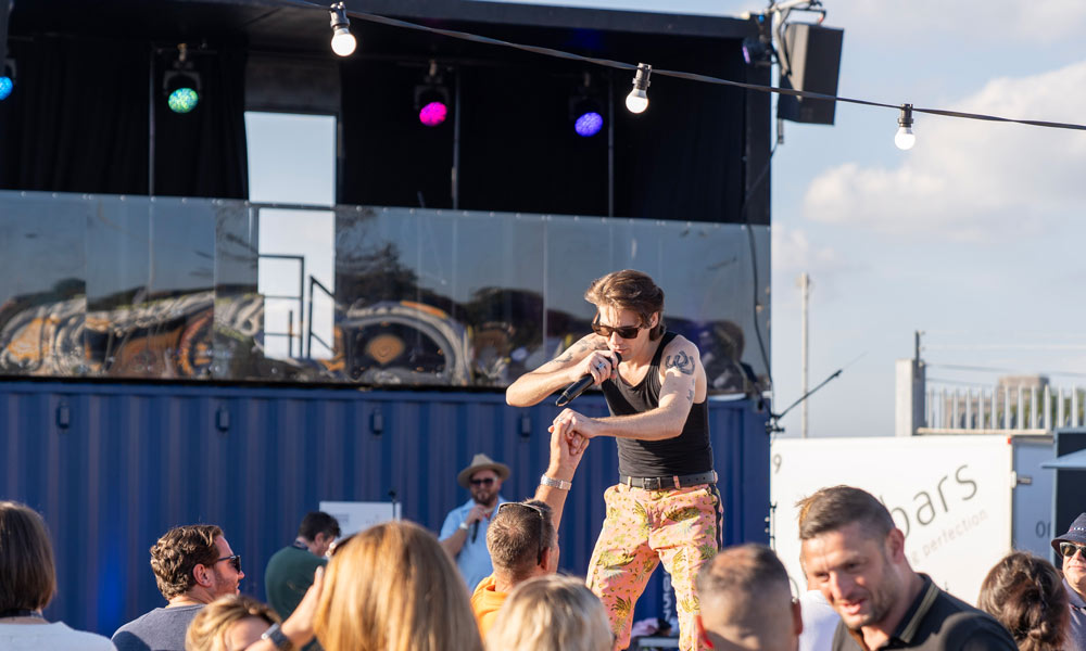 Performer at the show