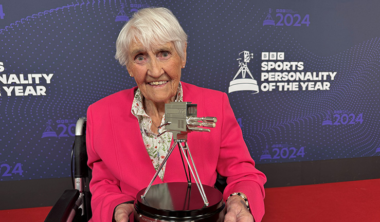 Salterns Sailing Club's Jean Paton, BBC Sports Personality of the Year Unsung Hero Award winner