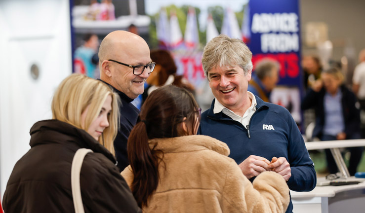 Images from around day 1 of the RYA Dinghy & Watersports Show 2023 at Farnborough International