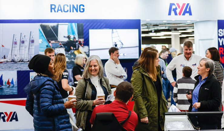 RYA Racing stand at DAWS 
