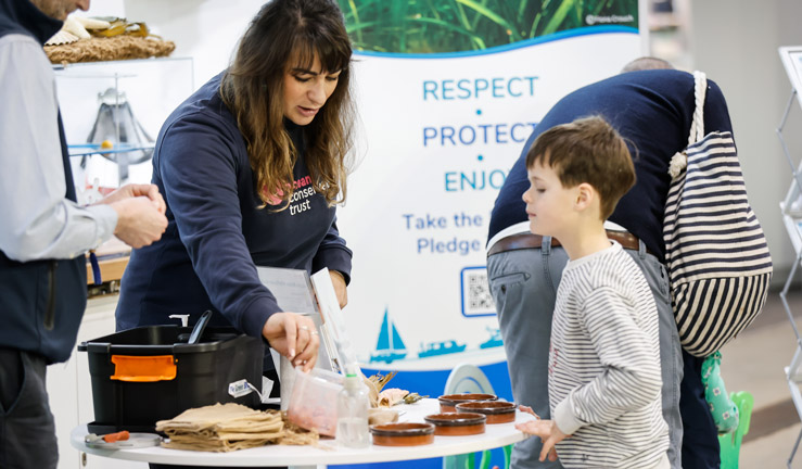Images from around the 2023 RYA Dinghy & Watersports Show