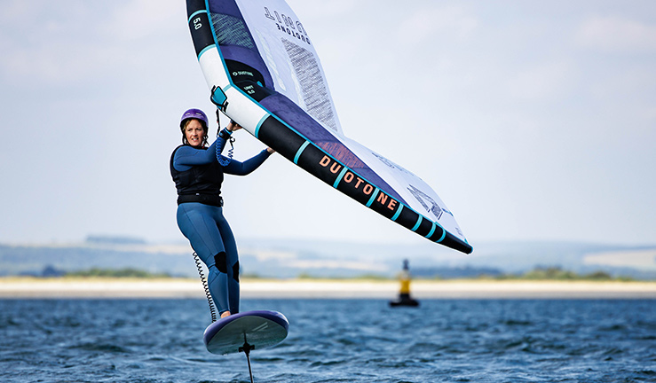 She Flies women's wingfoiling collective