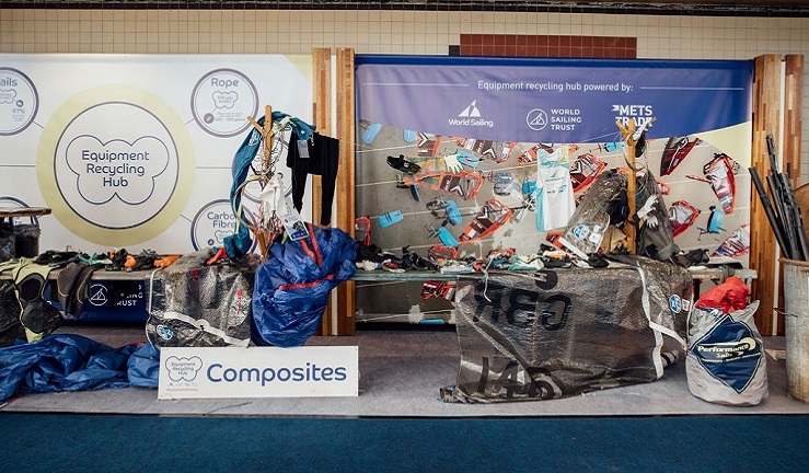 World Sailing Trust stand