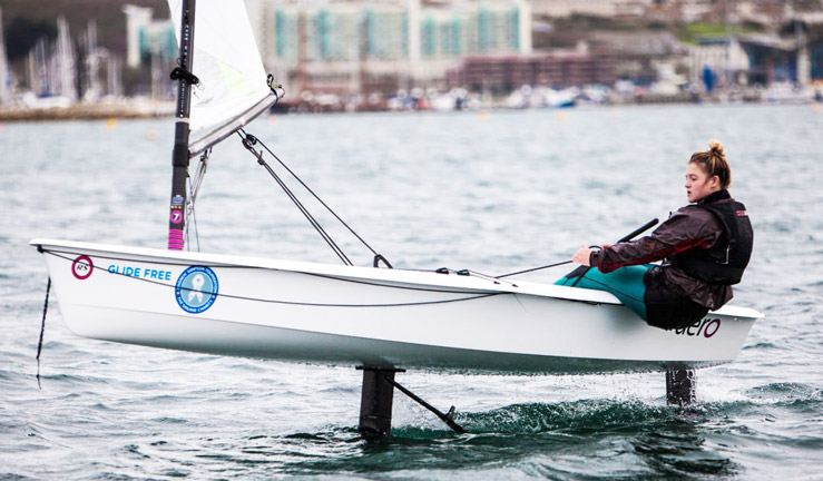 Foiling boat 