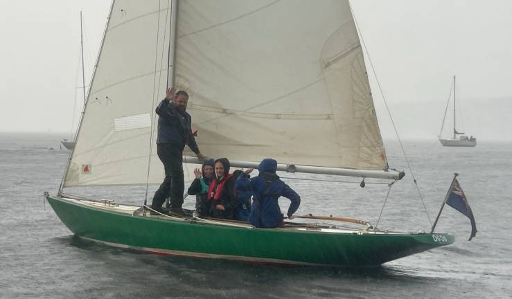 Graeme Galbraith Impact Award recipient at Royal Gourock Yacht Club