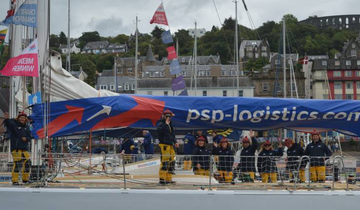 Clipper Race stopover in Oban