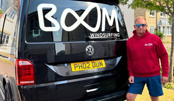BooM windsurfing content in support of Impact Award