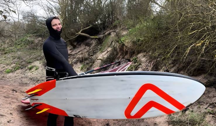 BooM windsurfing content in support of Impact Award