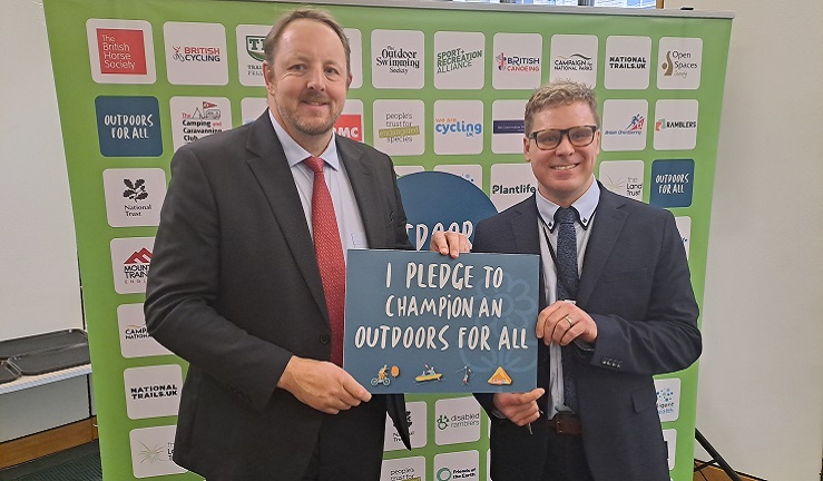 Toby Perkins MP with Ben Seal 