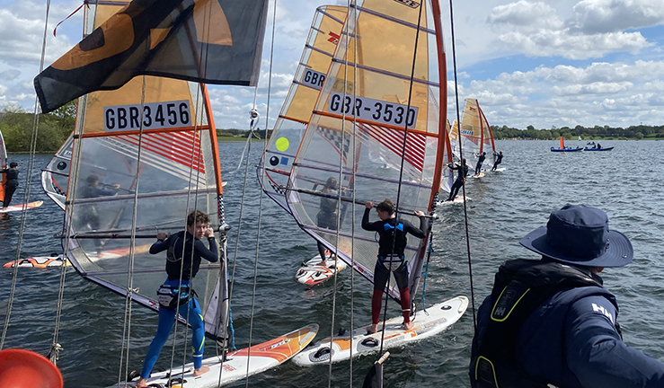 Action from the 2024 Eric Twiname Championships on Rutland SC