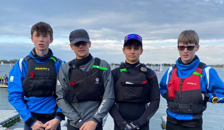 Scottish sailors at the Eric Twiname Team Racing champs
