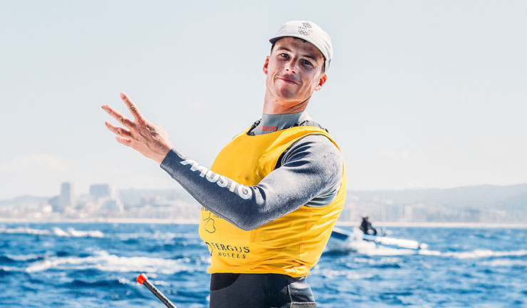 ILCA 7 star Micky Beckett makes it four in a row at the Princess Sofia Trophy