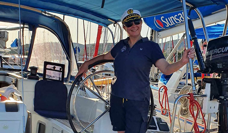 Laura Cowan sailing journey