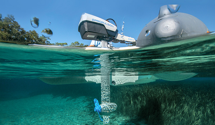 Discover the future of sustainable boating with show partner ePropulsion