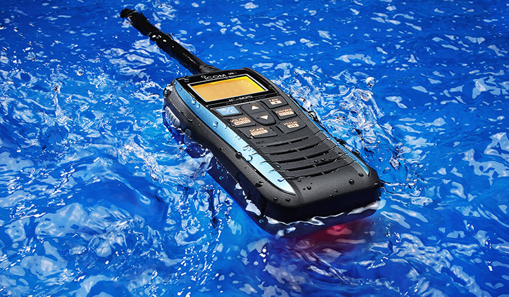 Marine VHF radios from Icom UK