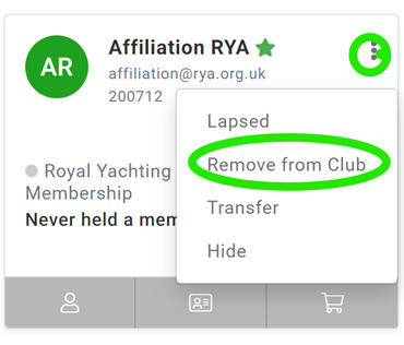 How to update your affiliate contact details in the RYA Portal