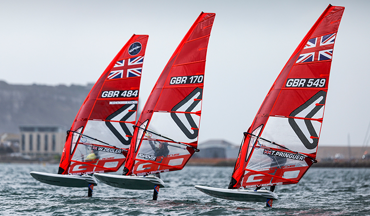 iQFOiLs racing at WPNSA. Credit RYA/Paul Wyeth