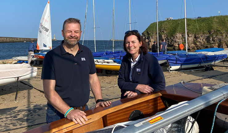 CEO Sara Sutcliffe visits RYA clubs and centres in the north of England