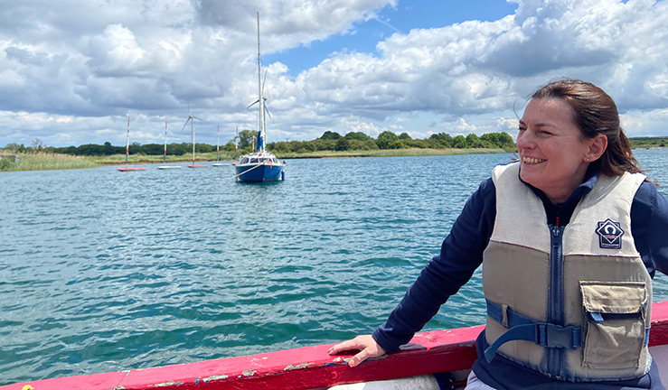 CEO Sara Sutcliffe visits RYA clubs and centres in the north of England