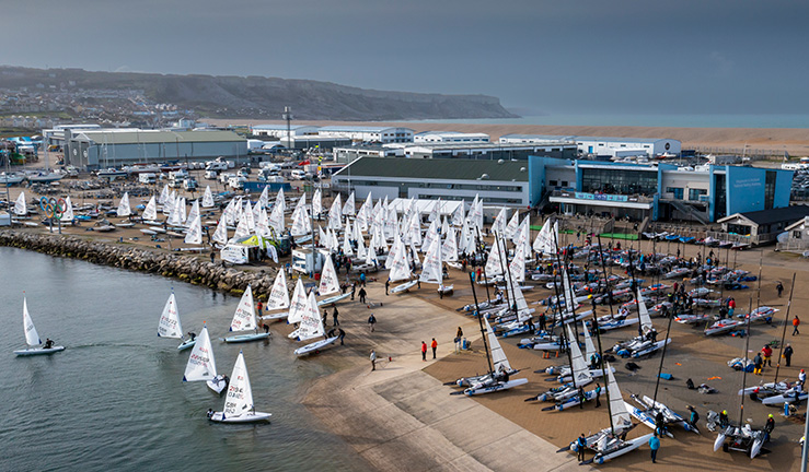 Boats launching at WPNSA