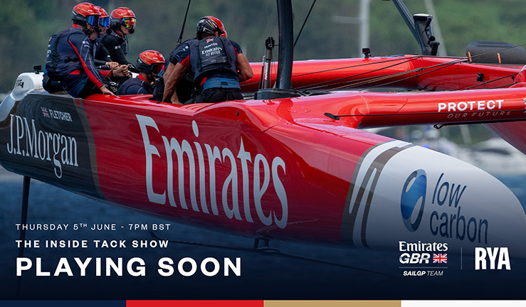 RYA teams up with Emirates GBR SailGP Team and SailGP for this summer's event in Portsmouth