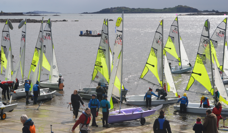 Images from the Rooster RS Feva Nationals at Dalgety Bay Sailing Club