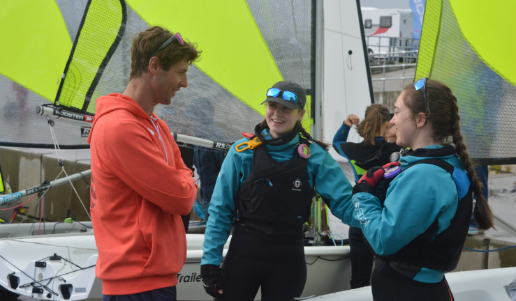 Images from the Rooster RS Feva Nationals at Dalgety Bay Sailing Club