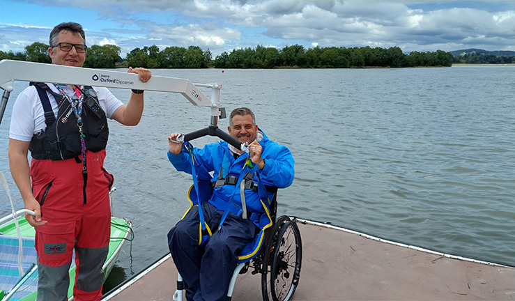 The RYA Foundation supports projects to enable more people to access the water