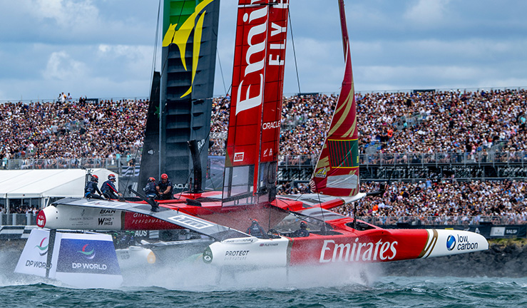 RYA teams up with Emirates GBR SailGP Team and SailGP for this summer's event in Portsmouth