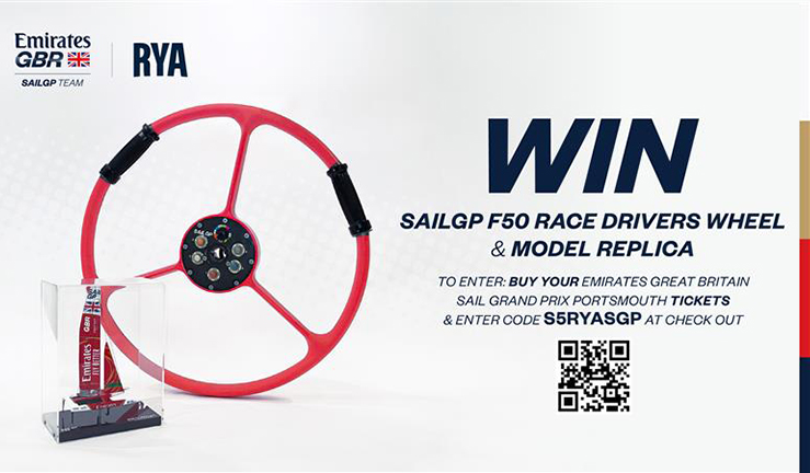 RYA teams up with Emirates GBR SailGP Team and SailGP for this summer's event in Portsmouth