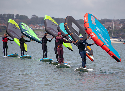 Wingsurfing group