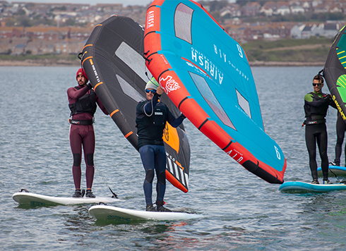 Wingsurfing group