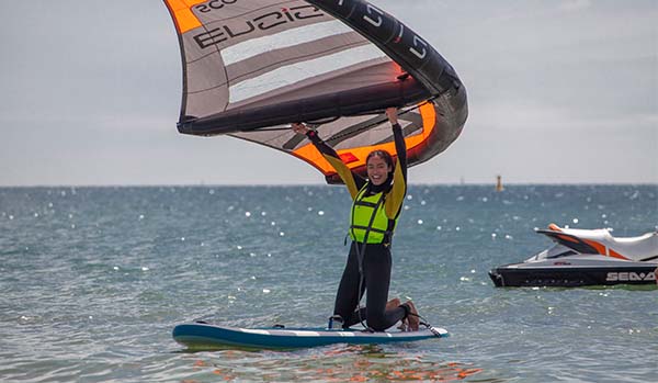 Blog - The value of training - Learn to Wingsurf course. 