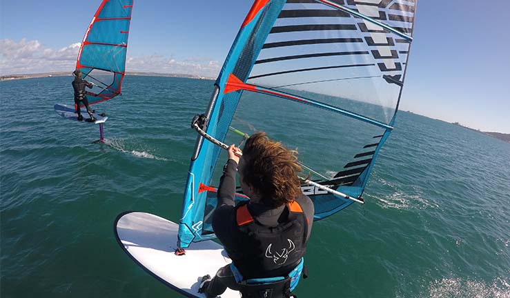 RYA windfoiling courses. Learn to foil and try a new watersport 2022