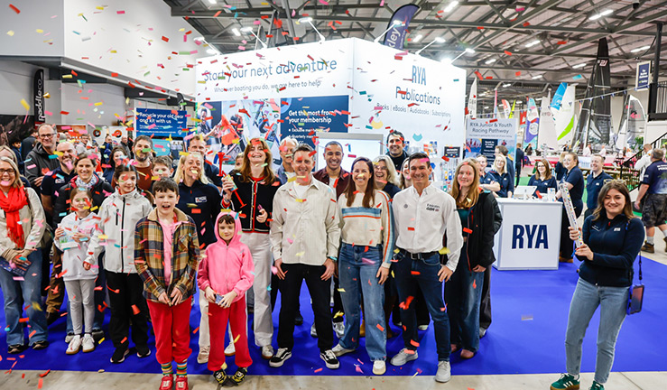 RYA awards at the dinghy show