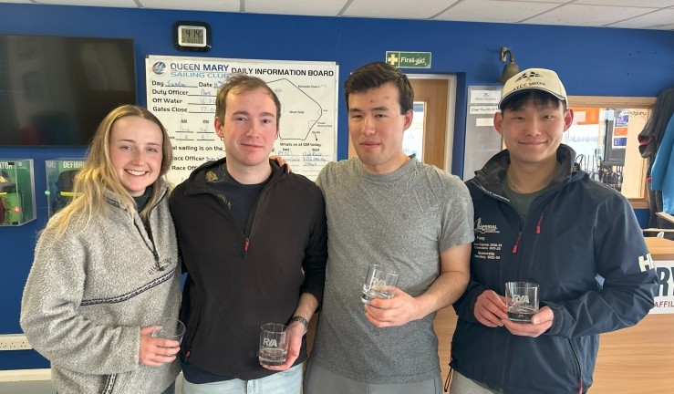 Julian Fung and winning team