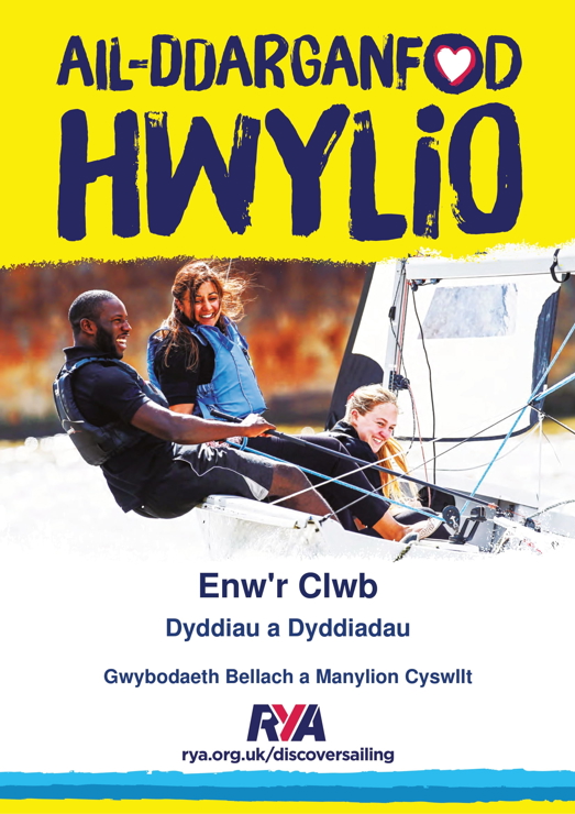 	An image of rediscover sailing for adult dinghy in welsh
