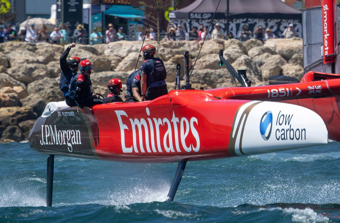 Samo Vidic for SailGP