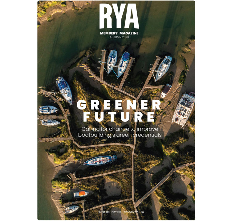 RYA Magazine Autumn 2023 front cover