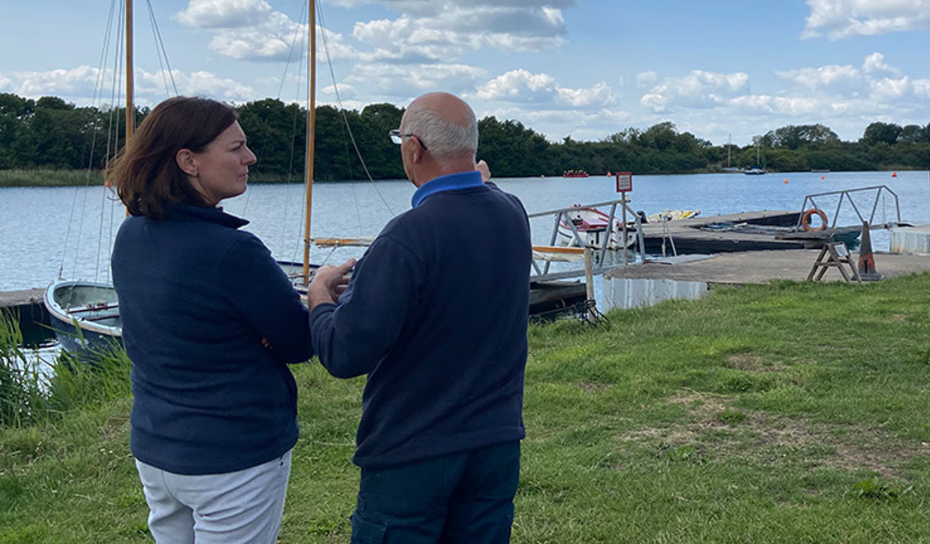 CEO Sara Sutcliffe visits RYA clubs and centres in the north of England