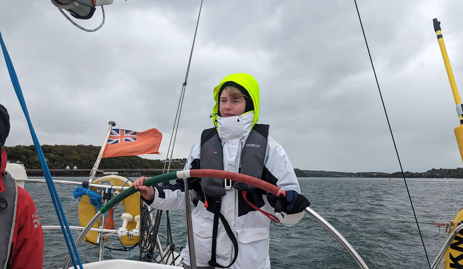 Ellia Rhodes sailing